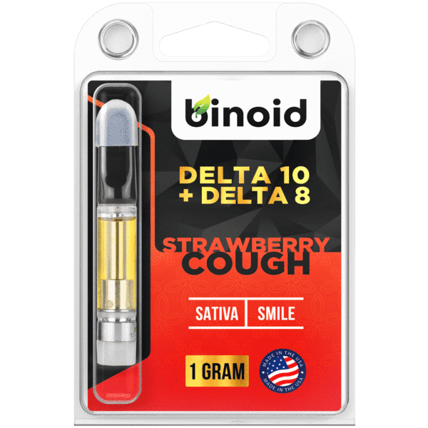 Strawberry Cough Vape - binoid delta