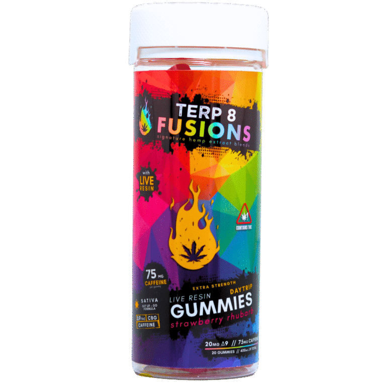 DAYTRIP Gummies – Strawberry Rhubarb (20ct)