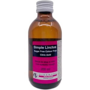 Pinewood Codeine Linctus 200ML Sugar Free